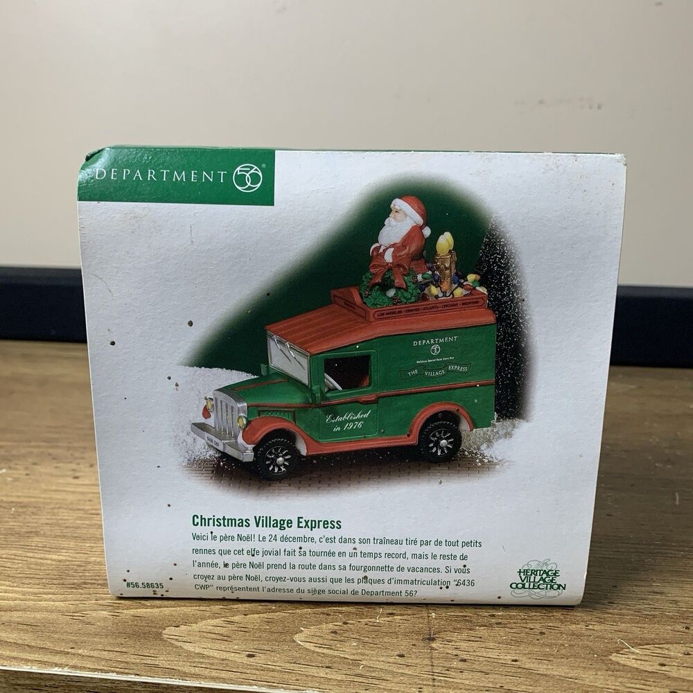 Department 56 Heritage Village Collection Christmas  Village Express READ